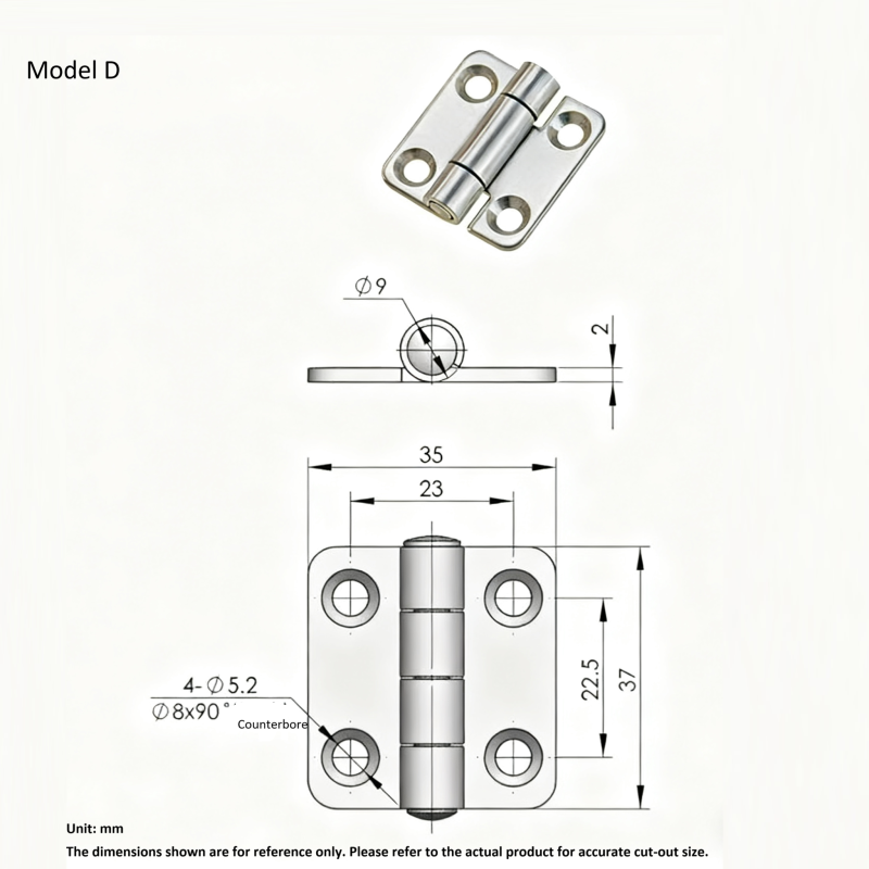Torque Hinge Door Hinge-6