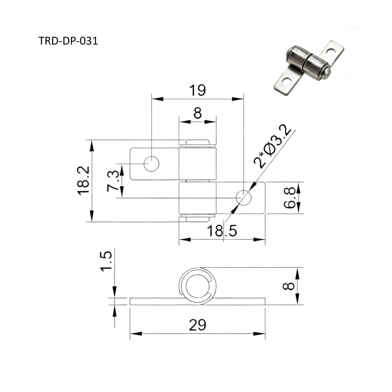 Torque Hinge Free Stop-2