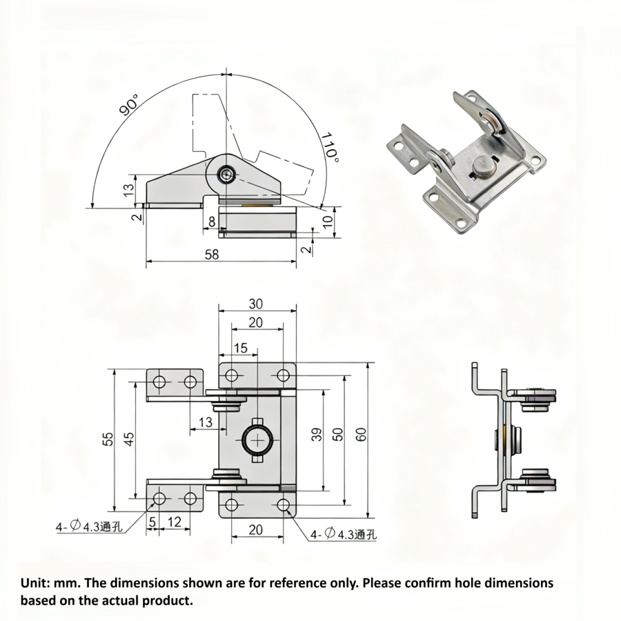 Dual Axis Friction Hinge-2